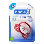 Sucette anatomique 0-6m n°33 silicone plus tard je serai un pirate transparente