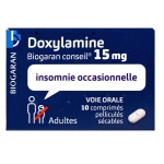 DOXYLAMINE 15MG BIOG CONS CP SEC10