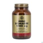 SOLGAR HLE ONAGR 1300MG CAPS 60