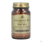 SOLGAR VIT B1 100MG GELUL VEG100