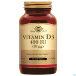 SOLGAR VITAMINE D3 400UI CAPS 100