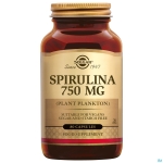 SOLGAR SPIRULINE 750MG TAB 100