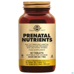 SOLGAR PRENATAL NUTRIENTS CPR 60