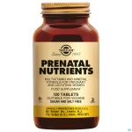 SOLGAR PRENATAL NUTRIENTS CPR 120