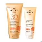 NUXE SUN LAIT FOND SPF30 150 ML+SHP DCHE