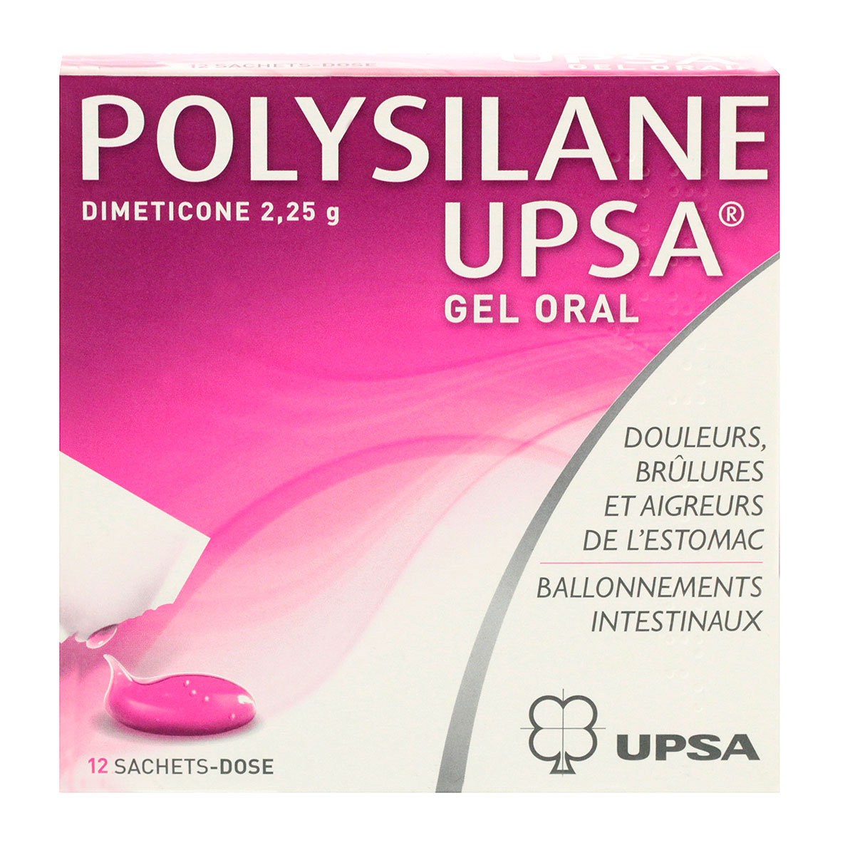 Polysilane Gel Oral 12 Sachets Dose Totum Pharmaciens