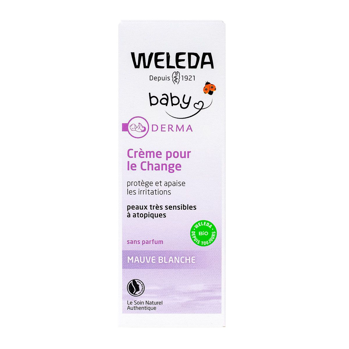 Weleda bébé Crème pour le Change à la Mauve blanche 50ml