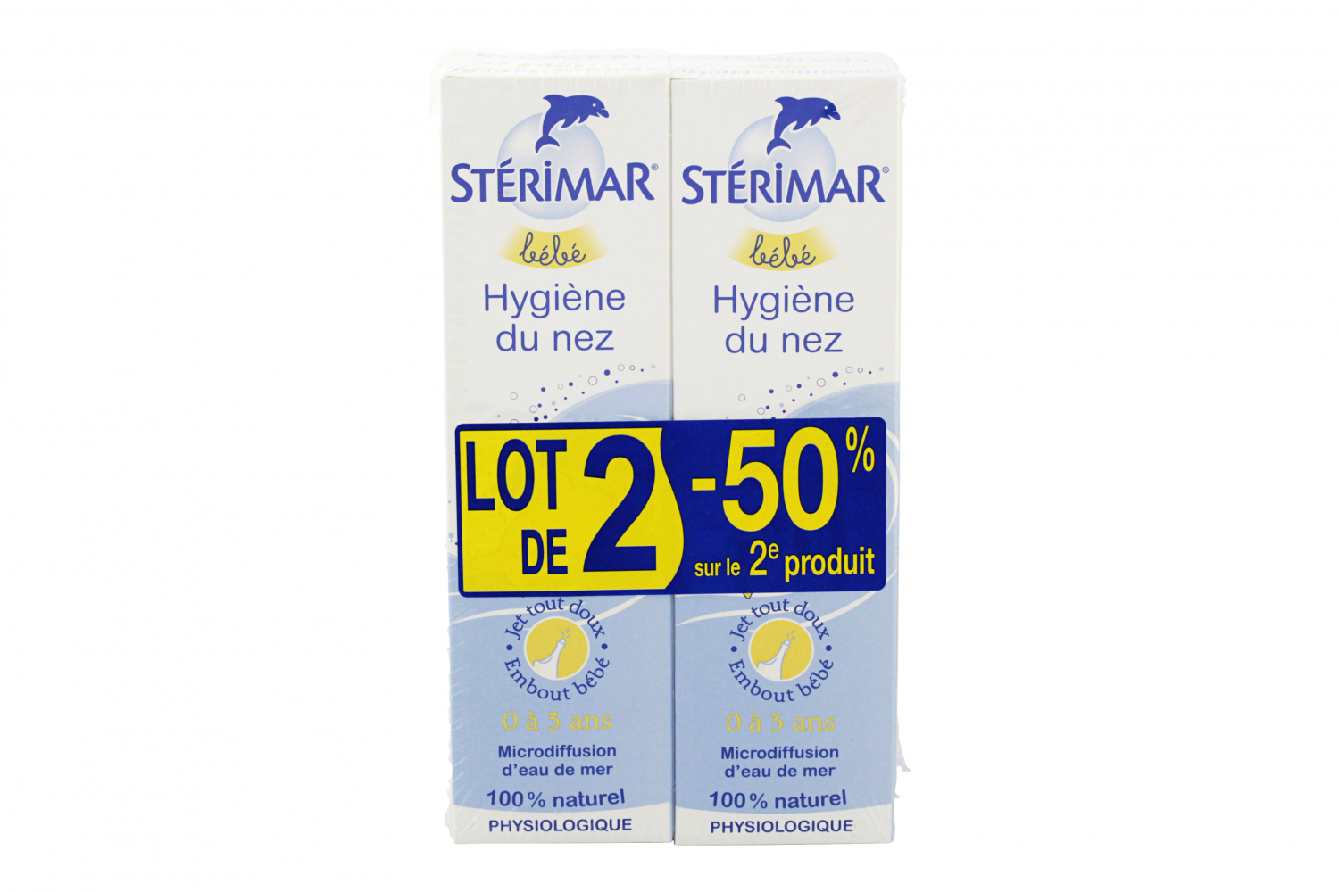 STERIMAR Spray Nez Hygiène 2x100ML