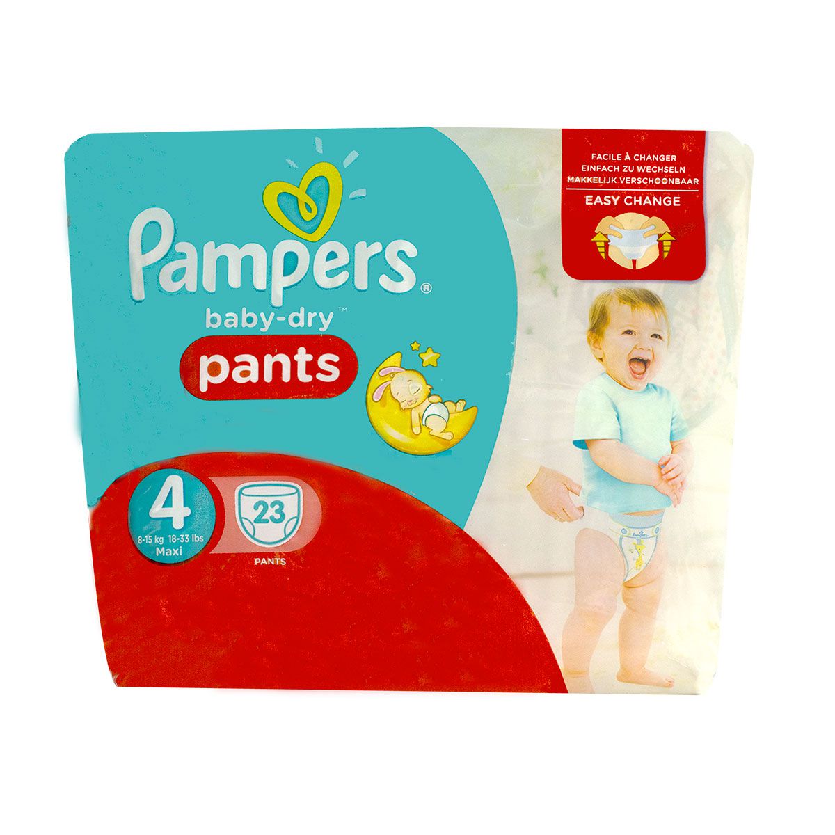Baby-dry 23 couches-culottes 8-15kg (taille 4) - totum pharmaciens