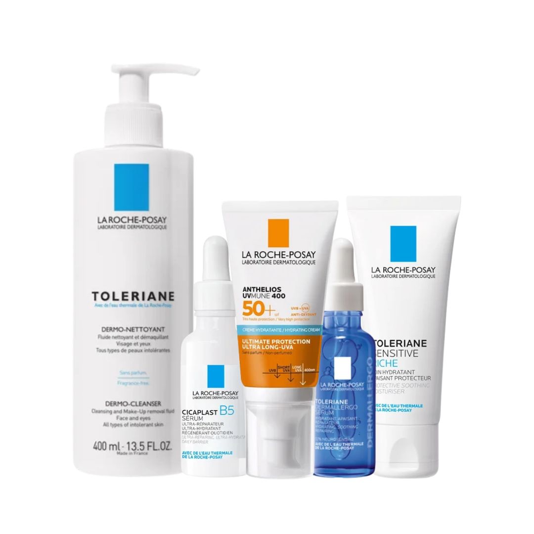 La Roche-Posay Sensitive Dry Skin Routine