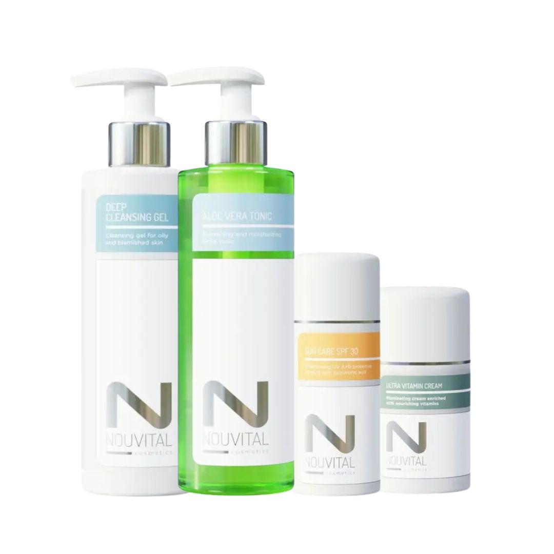 Nouvital Oily Skin Routine 