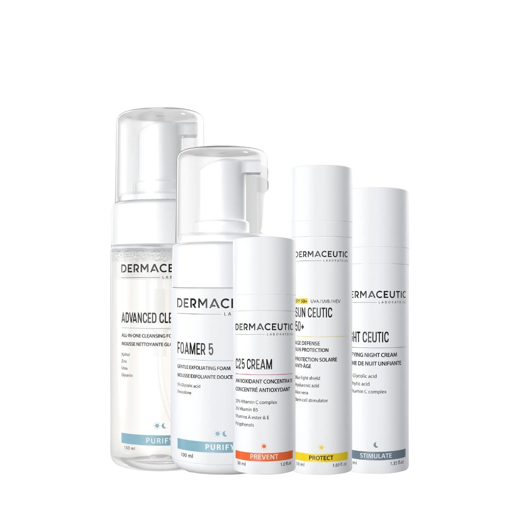 Dermaceutic Combination Skin Brightening Routine