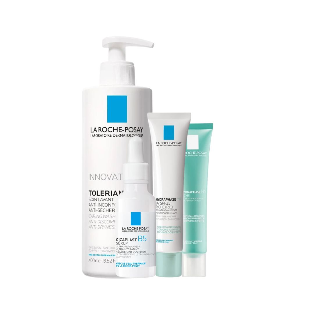 La Roche-Posay Dry Skin Routine