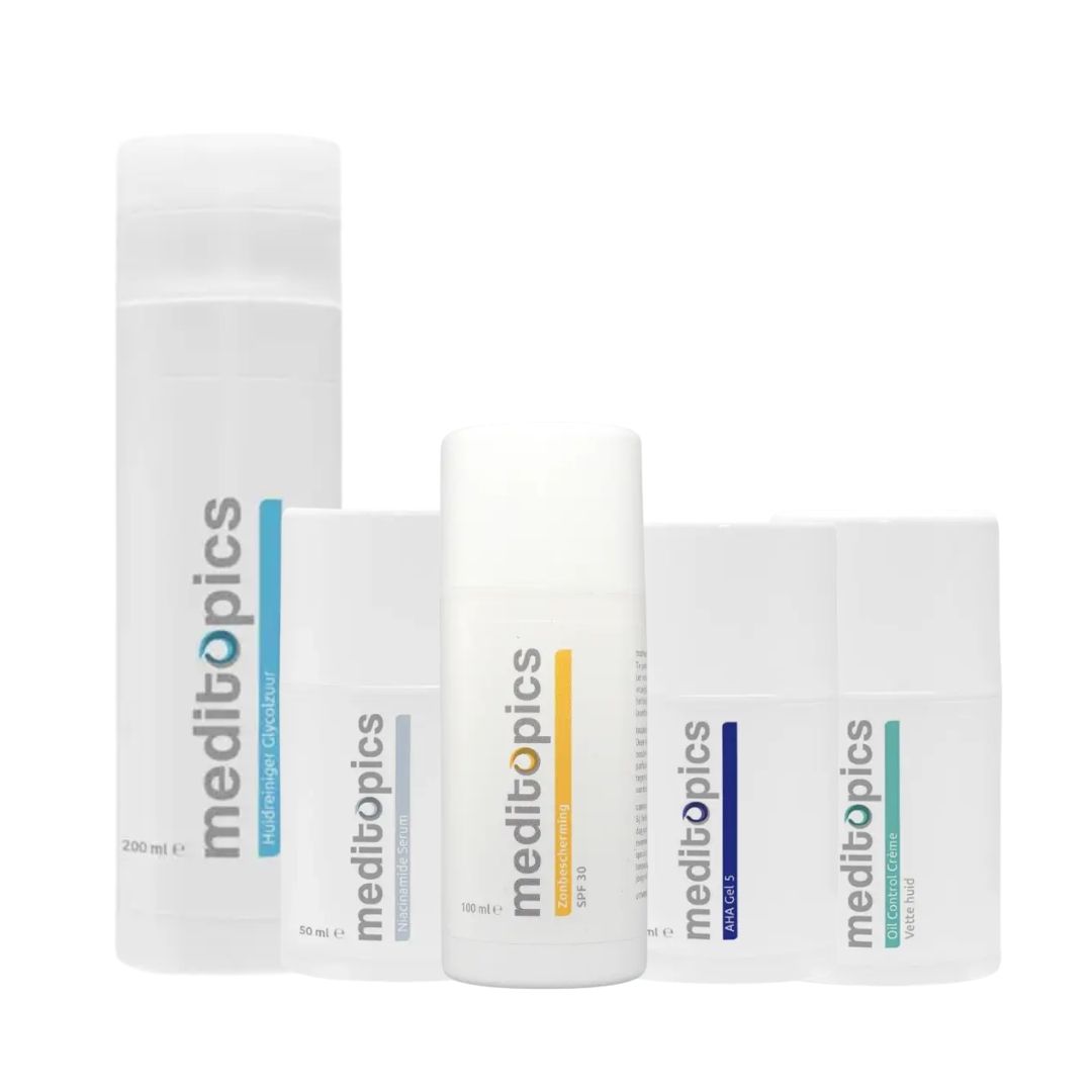 Meditopics Oily Skin Routine