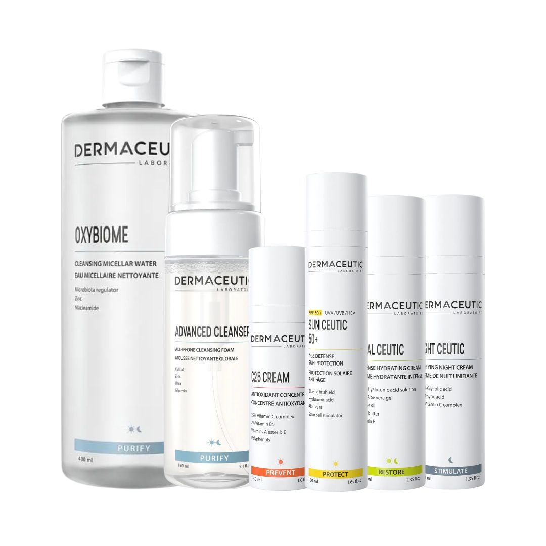 Dermaceutic Dry Skin Brightening Routine