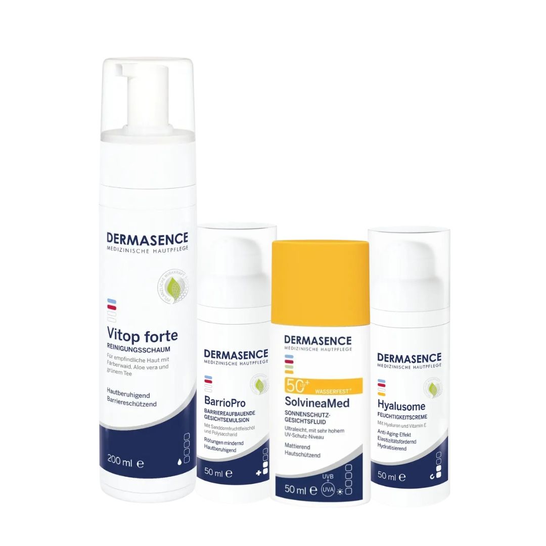 DERMASENCE Sensitive Combination Skin Routine