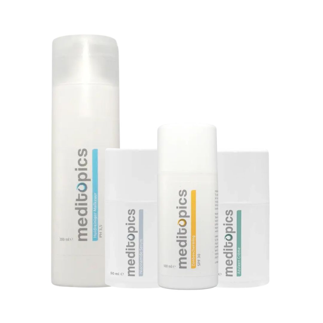 Meditopics Sensitive Oily Skin Routine