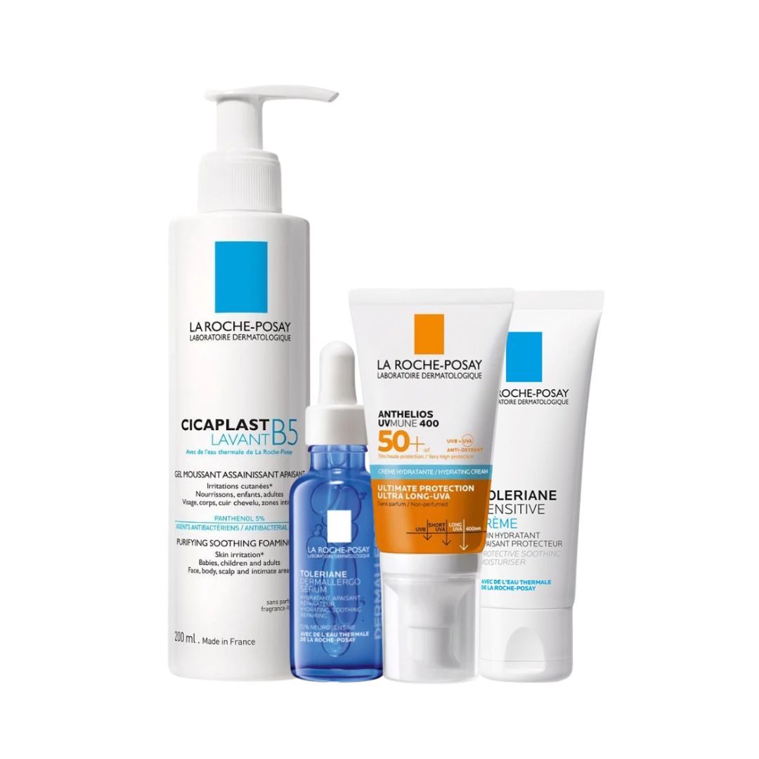 La Roche-Posay Sensitive Oily Skin Routine