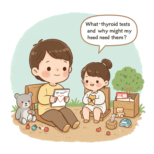 What are thyroid tests and why might my child need them?