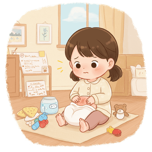 What are the common causes of abdominal pain in infants, and how can I soothe my baby's tummy?