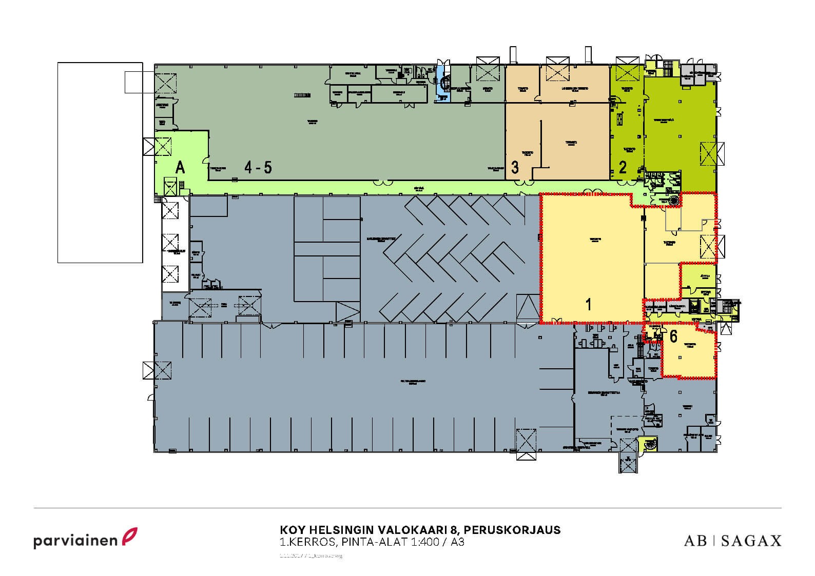 Toimisto 923 m2, valokaari 8, suutarila, helsinki - kuva 2