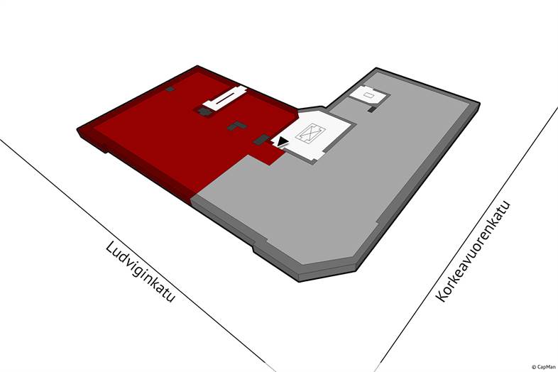 Toimisto 173 m2, korkeavuorenkatu 30, kaartinkaupunki, helsinki - kuva 3