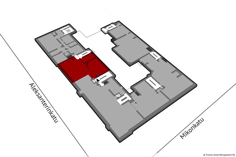 Toimisto 201 m2, aleksanterinkatu 15, ydinkeskusta, helsinki - kuva 8