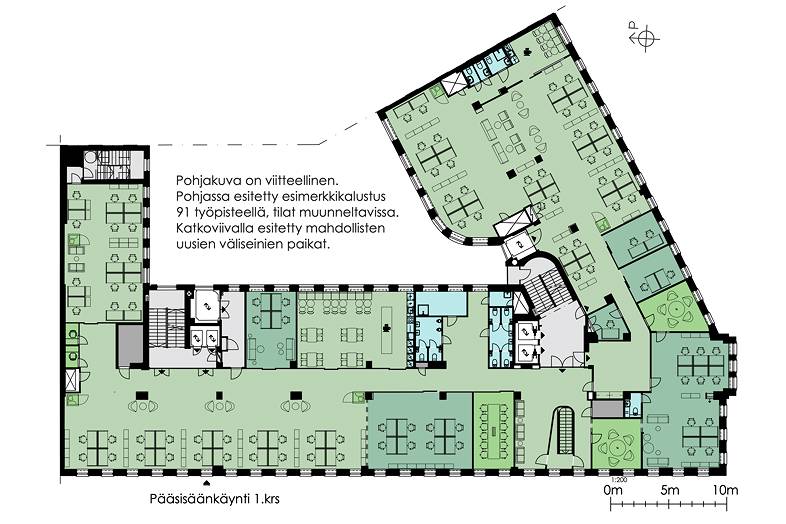 Toimisto 2249 m2, mikonkatu 15, kluuvi, helsinki - kuva 12