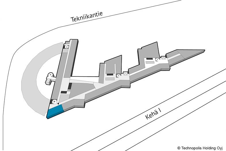 Toimisto 45 m2, tekniikantie 14, otaniemi, espoo - kuva 3
