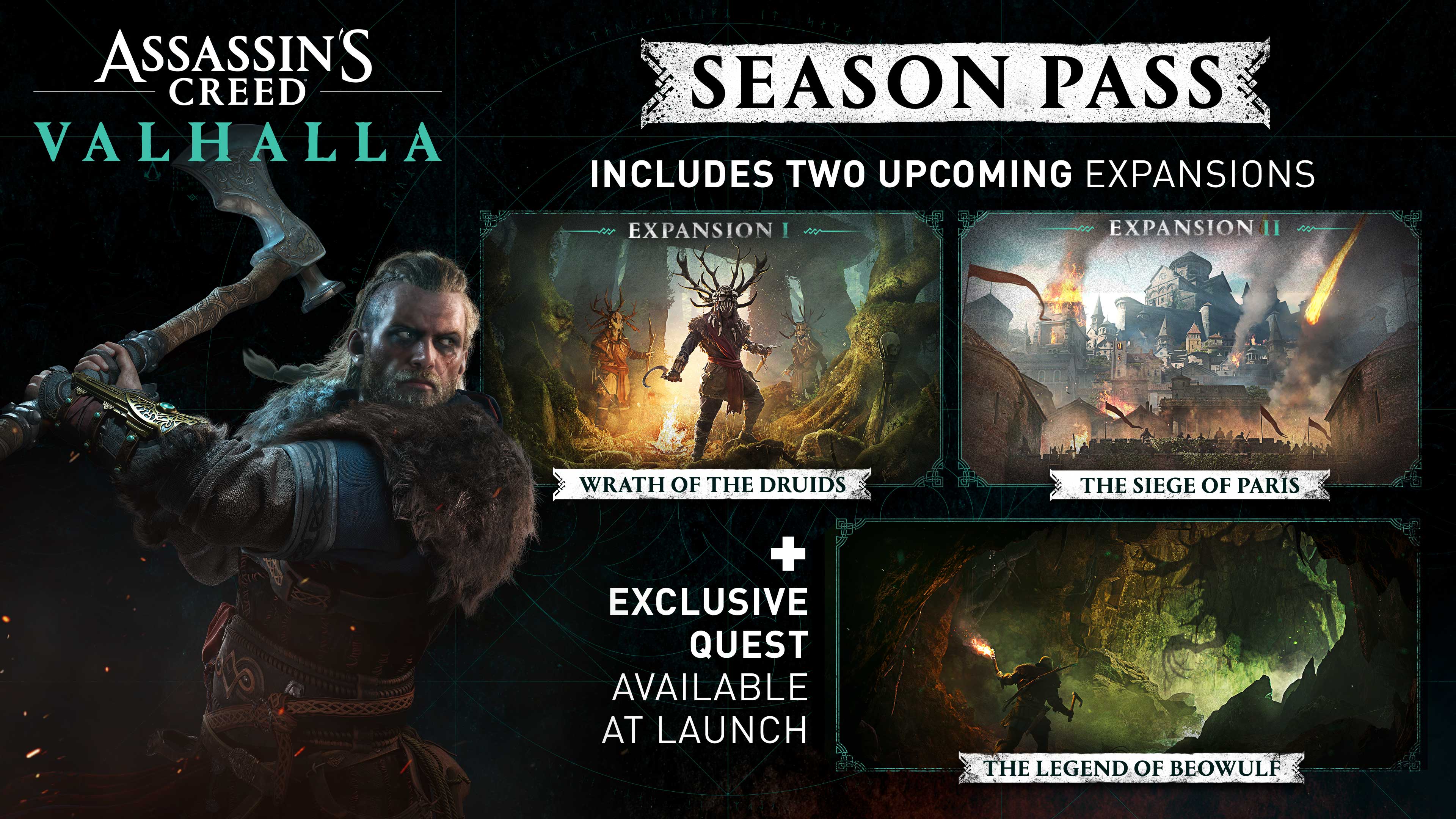 Buy Assassin's Creed Valhalla - Season Pass from the Humble Store