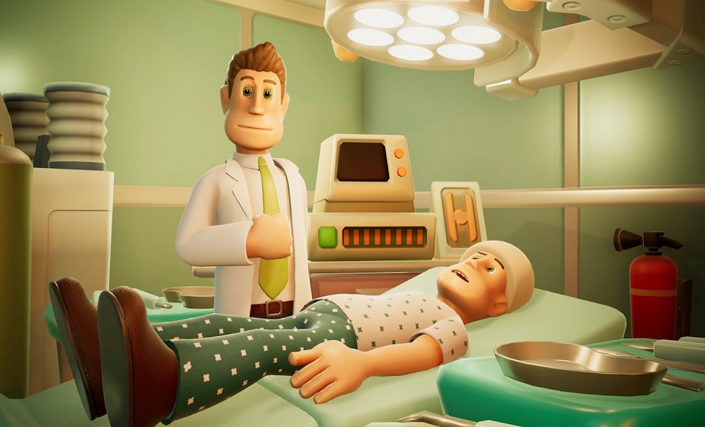 Konzolový Two Point Hospital až příští rok