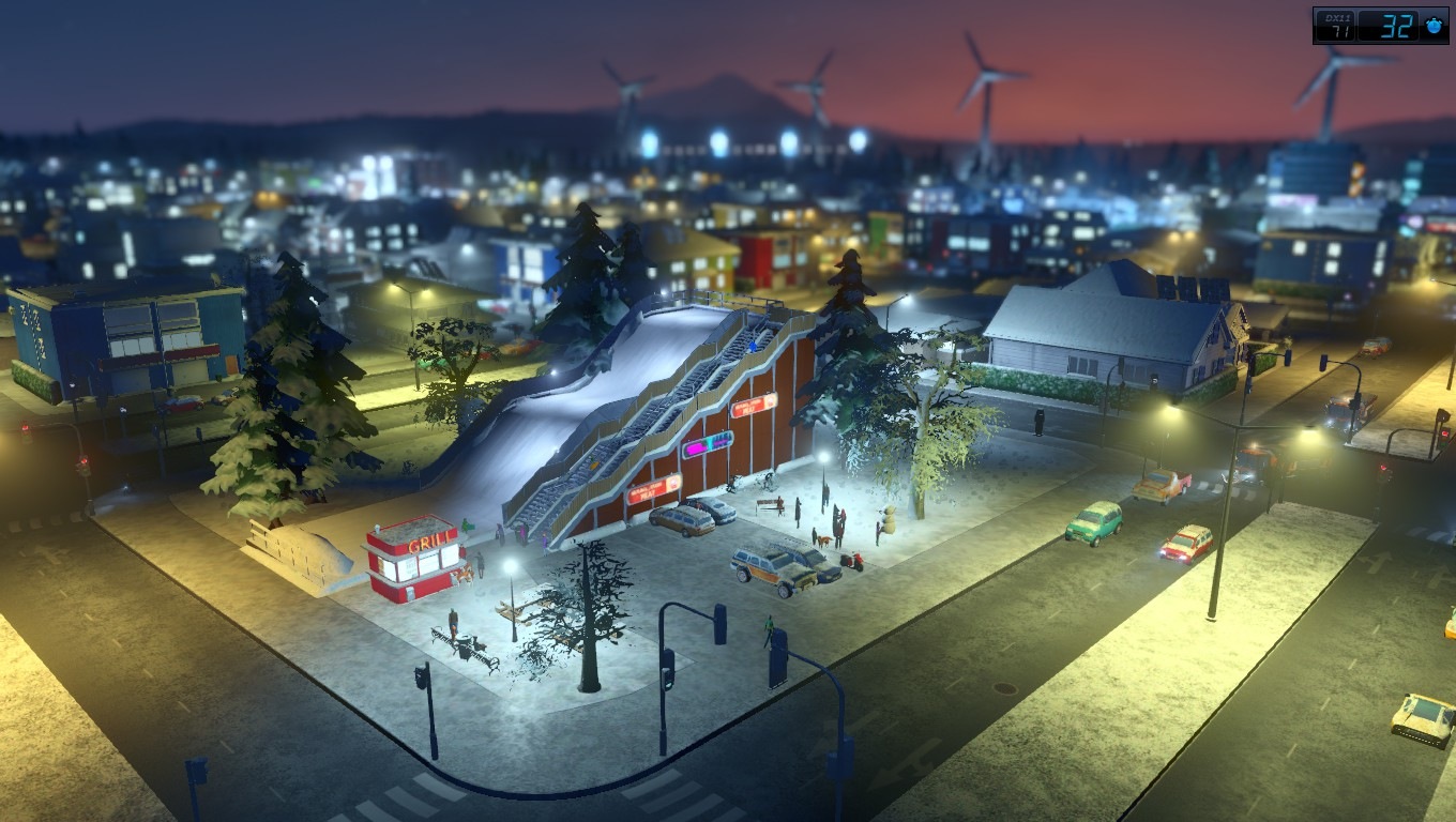 Cities: Skylines Snowfall