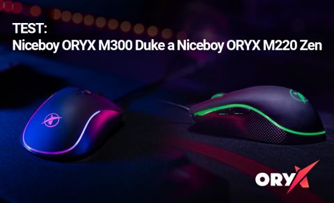 Myši Niceboy ORYX – vybere si každý hráč