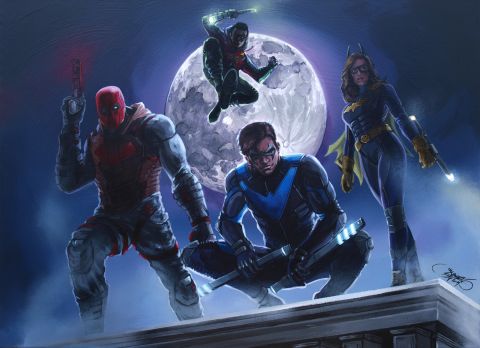 K příležitosti vydání Gotham Knights čtyři čeští umělci připravili tematické výtvory