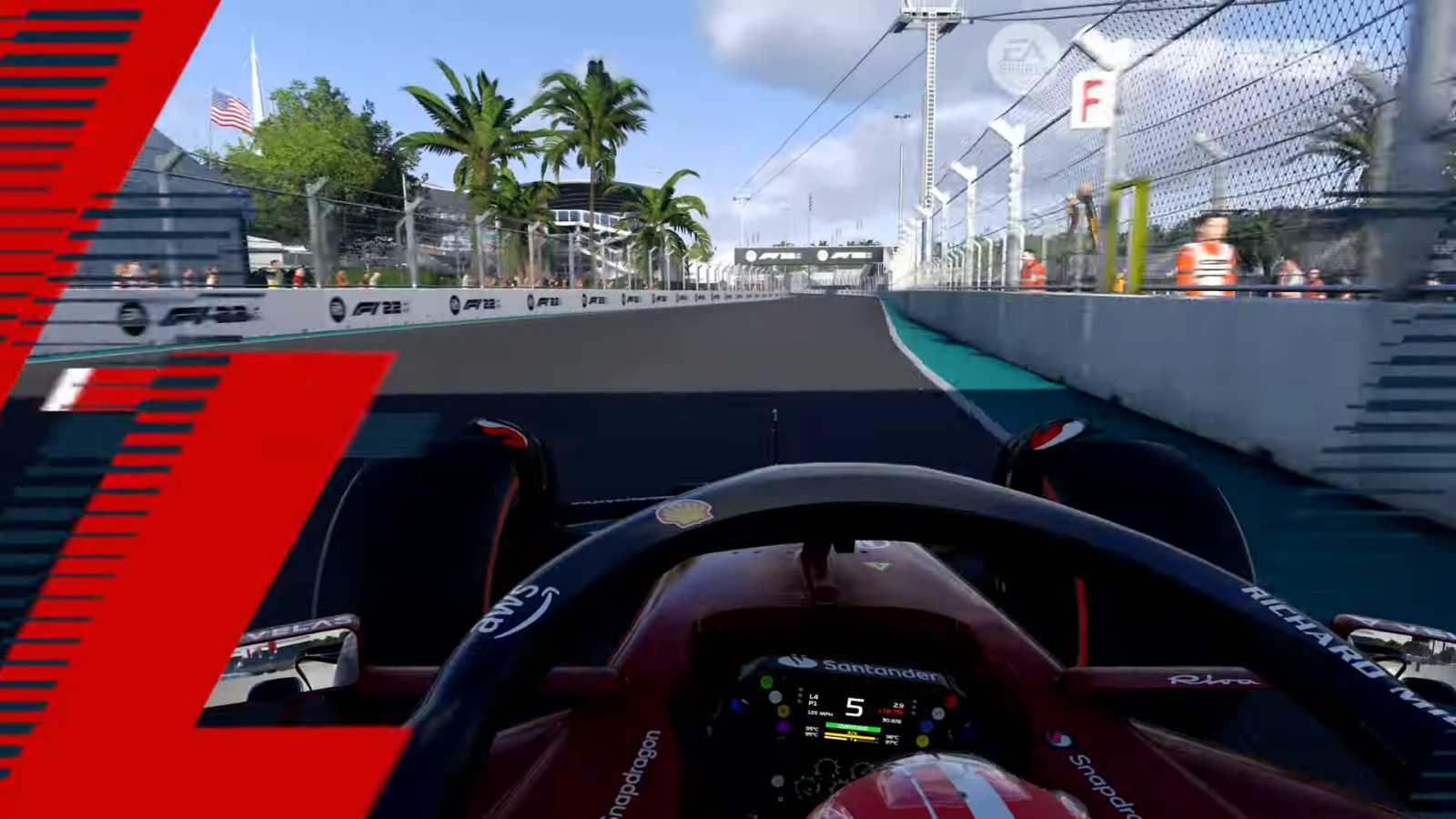 F1 22 odhaluje první gameplay záběry. Hráči jsou nespokojení, kritizují recyklované zvuky a absenci porpoisingu