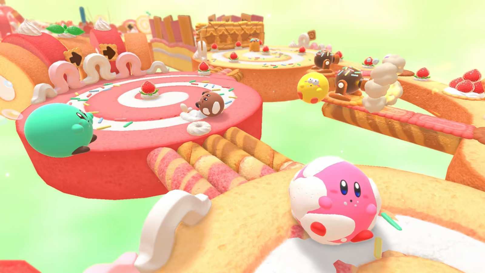 Kirby se příští týden ukáže i v party hříčce Kirby's Dream Buffet. Má chuť na jahody