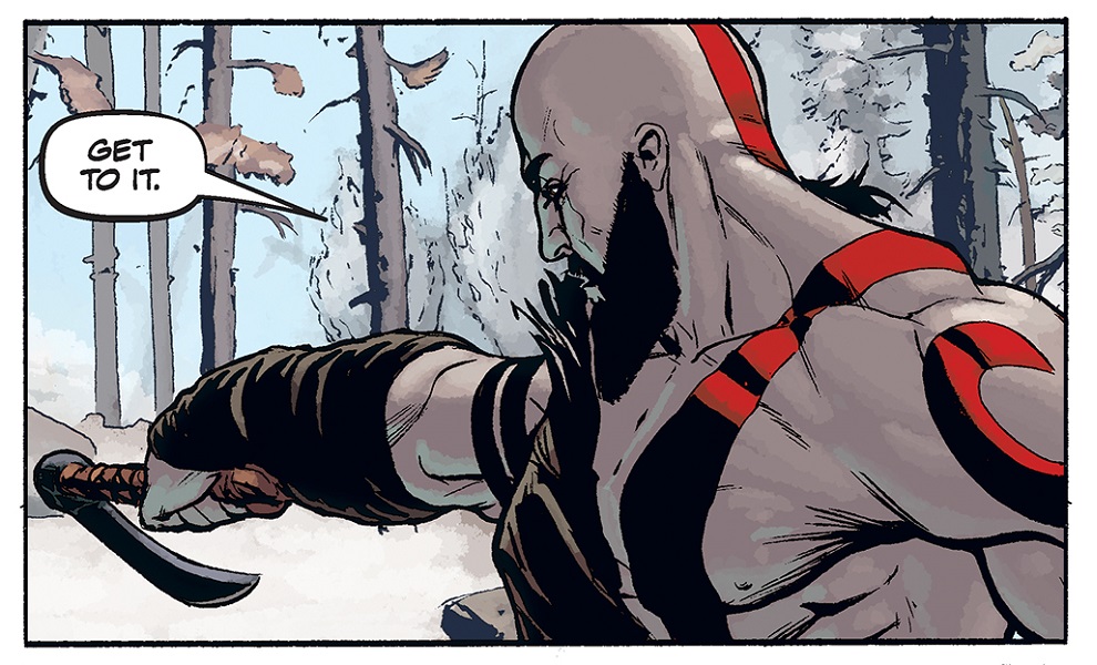 Podívejte se na komiks God of War