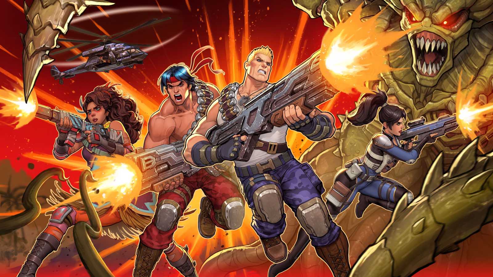 Recenze Contra: Operation Galuga, legendární řežby, která nikdy nezestárne