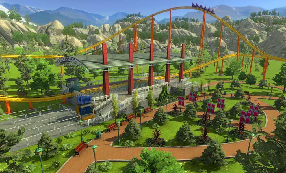 První záběry z nového RollerCoaster Tycoon