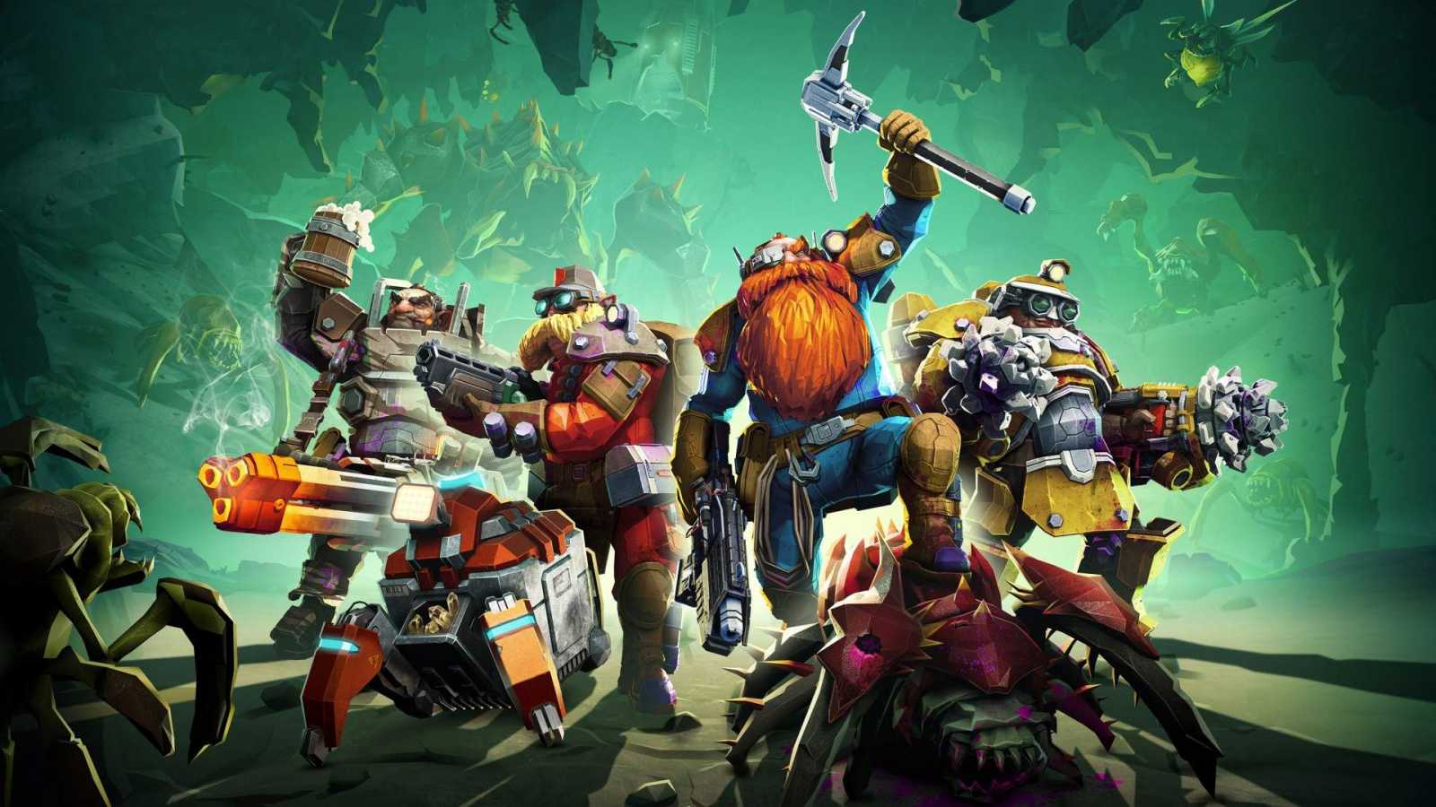 Těžba v Deep Rock Galactic se brzy rozjede i na konzolích PlayStation 4 a PlayStation 5