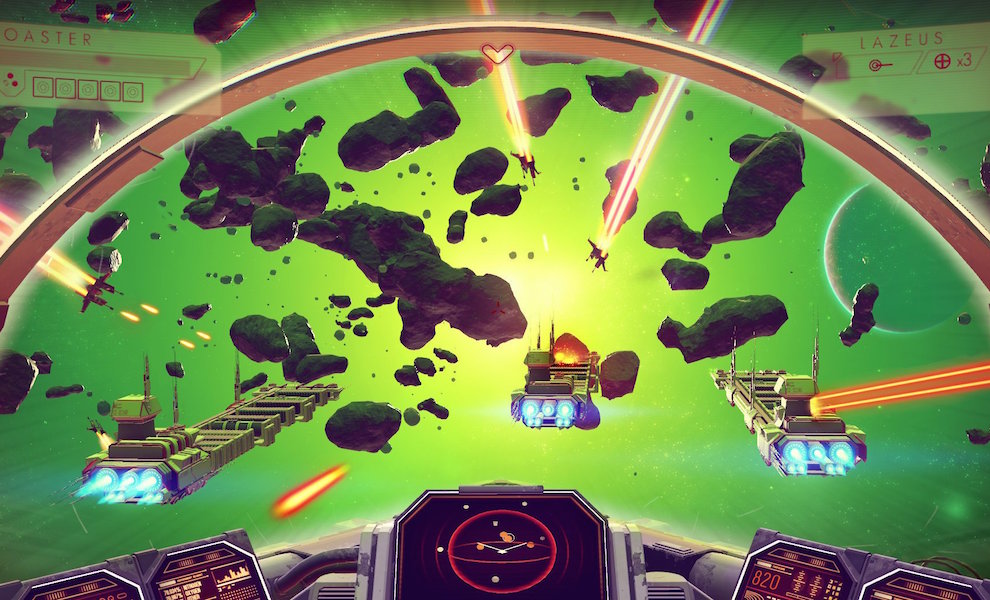 No Man's Sky vás naučí válčit na zemi v kosmu