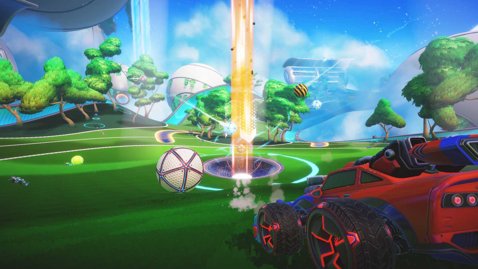 Turbo Golf Racing je golfové Rocket League na steroidech