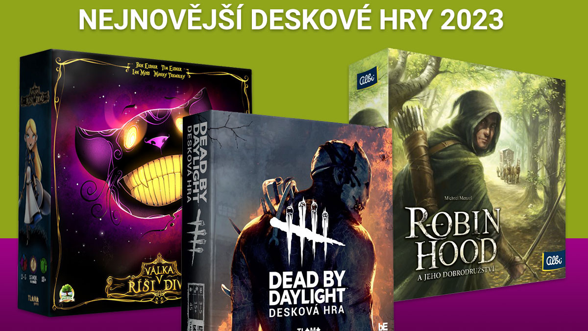 Nejnovější deskové hry pro rok 2023