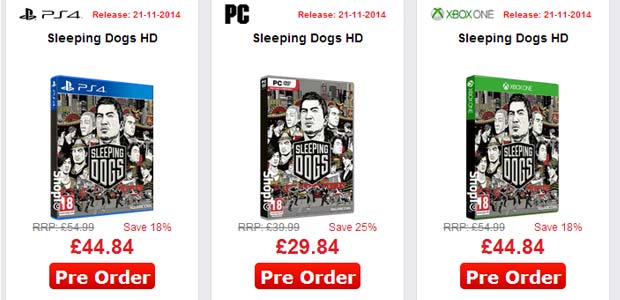 Sleeping Dogs HD na nových konzolích?