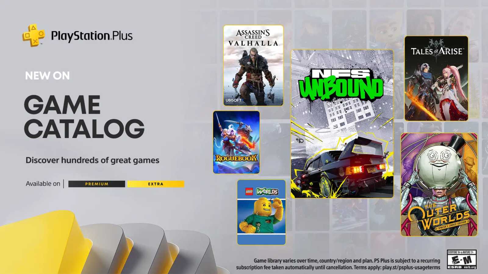 V PS Plus Extra a Premium brzy zaparkuje Need for Speed a oceňované RPG od Obsidianu