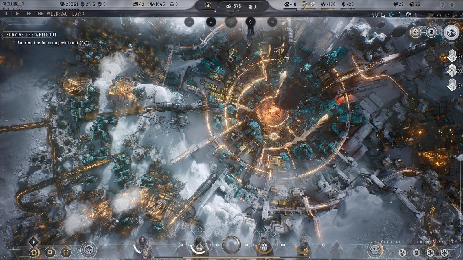 Recenze Frostpunk 2, strhující příběhové strategie s důrazem na politiku