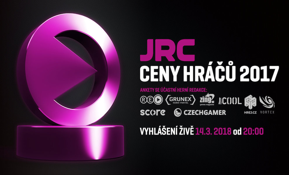 Sledujte živý přenos JRC Ceny hráčů 2017