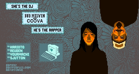 Coova a Bud Melvin: She's the DJ, He's the Rapper