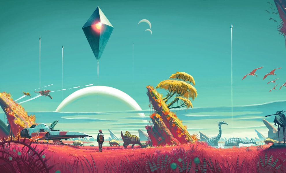 Stavba bází míří do No Man's Sky