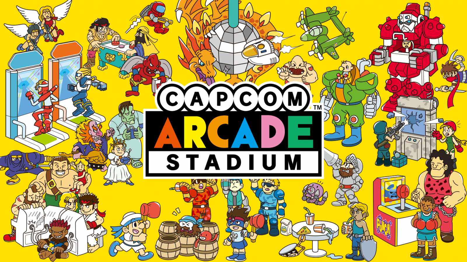 Capcom Arcade Stadium dorazí na PC a další konzole. Připraveny jsou nové hry i funkce